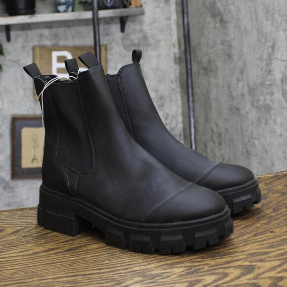 A New Day Womens Devan Winter Boots 88375415 Black 9.5M - Picture 1 of 7